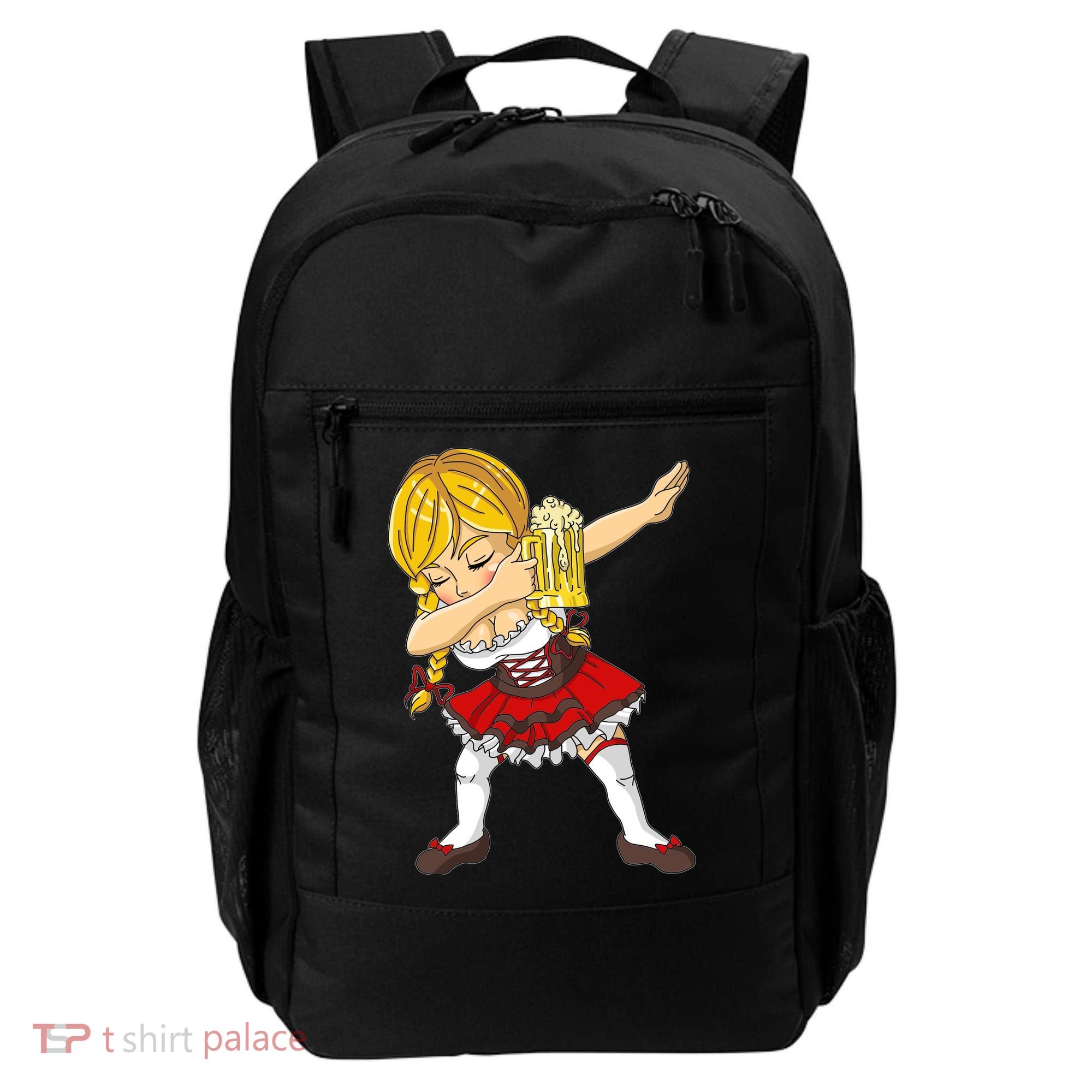 Dabbing German Girl Oktoberfest Backpack
