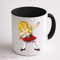 Dabbing German Girl Oktoberfest Coffee Mug thumb 1