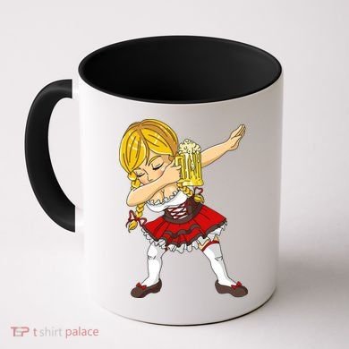 Dabbing German Girl Oktoberfest Coffee Mug