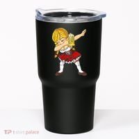 Dabbing German Girl Oktoberfest Tumbler thumb 0