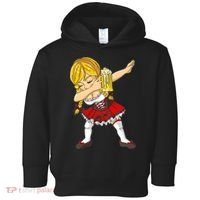 Dabbing German Girl Oktoberfest Toddler Hoodie thumb 0