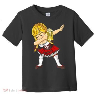 Dabbing German Girl Oktoberfest Toddler T-Shirt
