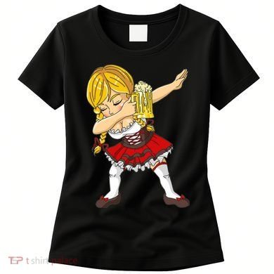 Dabbing German Girl Oktoberfest Women's T-Shirt