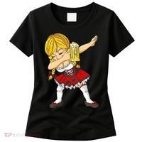Dabbing German Girl Oktoberfest Women's T-Shirt thumb 0