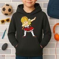 Dabbing German Girl Oktoberfest Kids Hoodie thumb 2