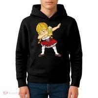 Dabbing German Girl Oktoberfest Kids Hoodie thumb 4