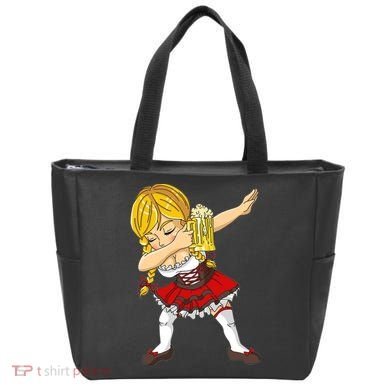 Dabbing German Girl Oktoberfest Tote Bag