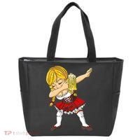Dabbing German Girl Oktoberfest Tote Bag thumb 0