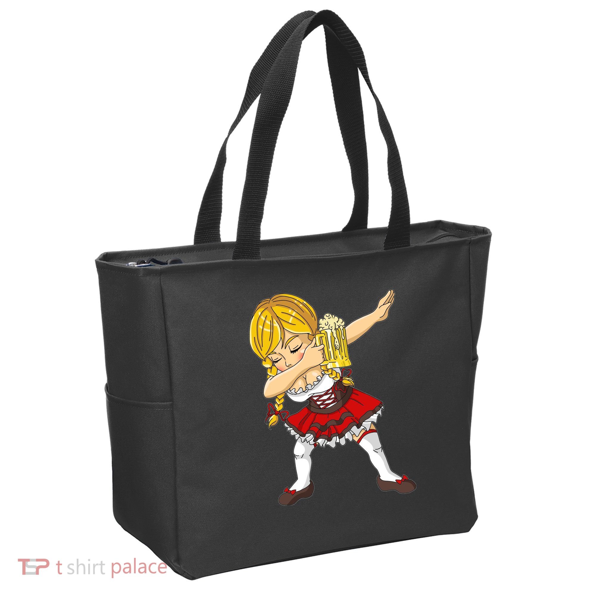 Dabbing German Girl Oktoberfest Tote Bag
