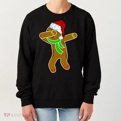 Dabbing Gingerbread Man Women's Sweatshirt
