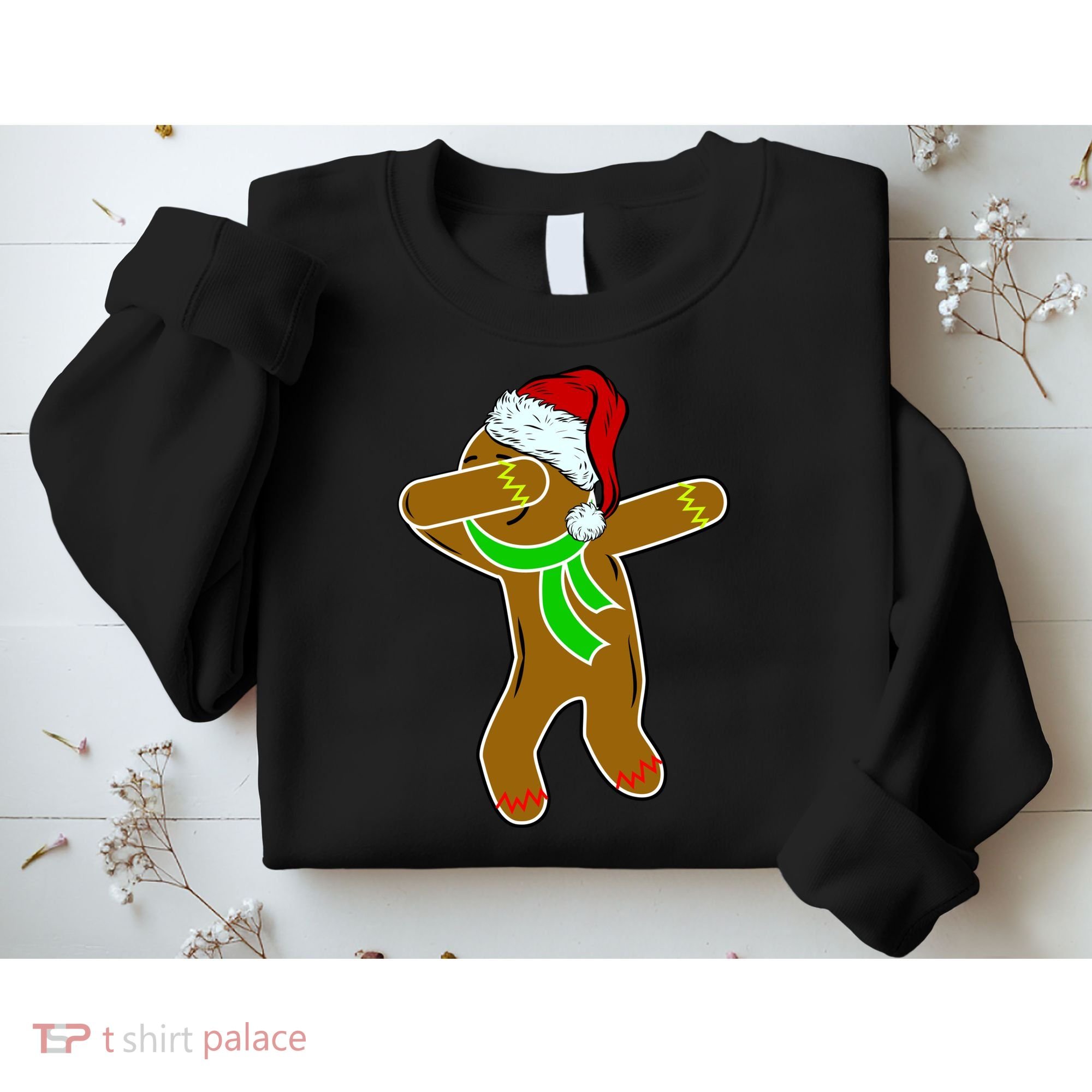 Dabbing Gingerbread Man Sweatshirt