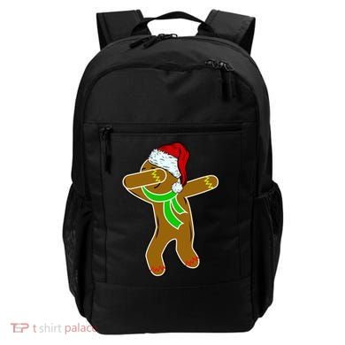 Dabbing Gingerbread Man Backpack
