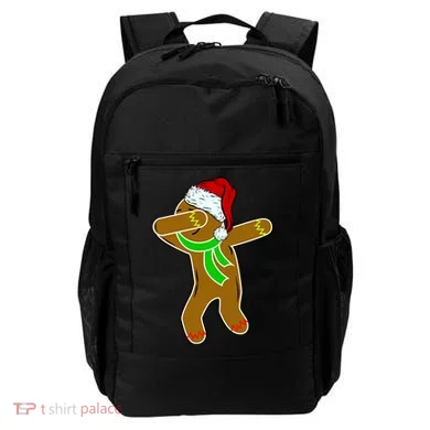 Dabbing Gingerbread Man Backpack