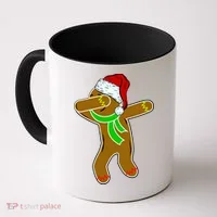 Dabbing Gingerbread Man Coffee Mug thumb 0