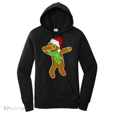 Dabbing Gingerbread Man Women's Hoodie