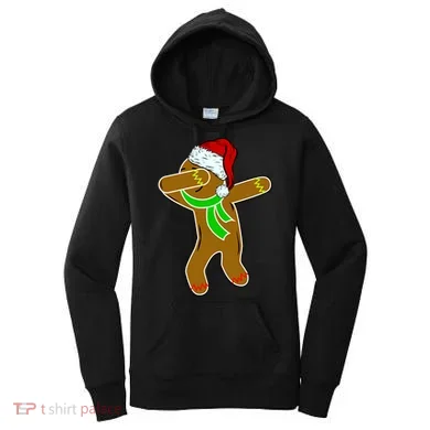 Dabbing Gingerbread Man Women's Hoodie