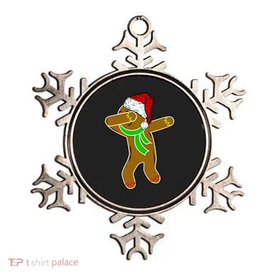 Dabbing Gingerbread Man Ornament