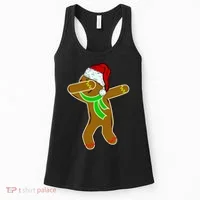 Dabbing Gingerbread Man Women's Tank Top thumb 0