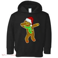 Dabbing Gingerbread Man Toddler Hoodie thumb 0