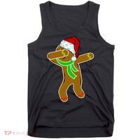 Dabbing Gingerbread Man Tank Top thumb 0