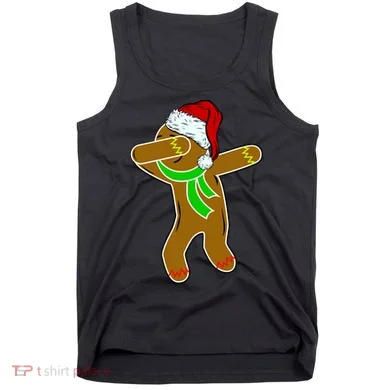 Dabbing Gingerbread Man Tank Top
