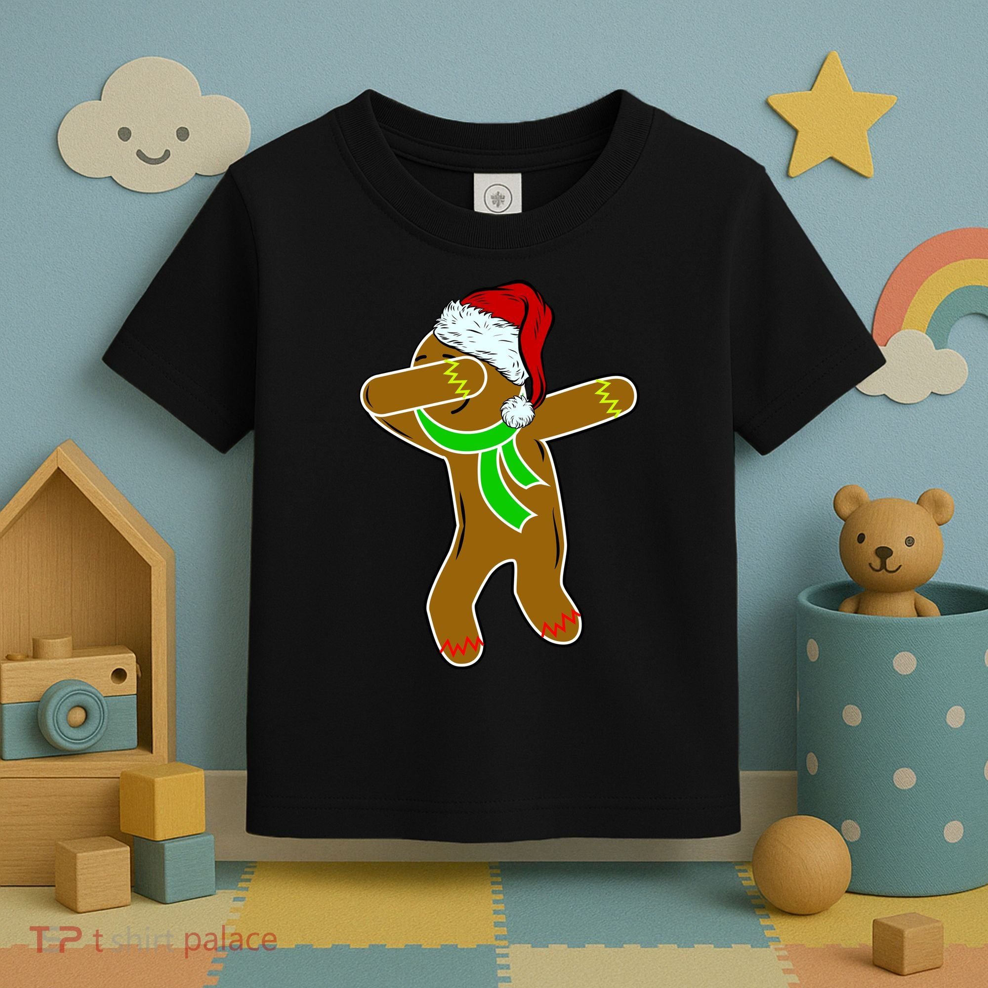 Dabbing Gingerbread Man Toddler T-Shirt