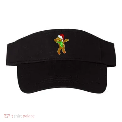 Dabbing Gingerbread Man Visor