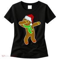 Dabbing Gingerbread Man Women's T-Shirt thumb 0