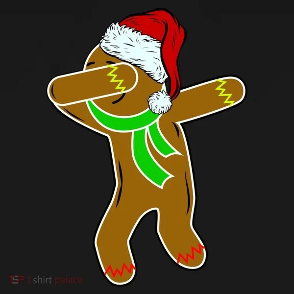 Dabbing Gingerbread Man Women's T-Shirt