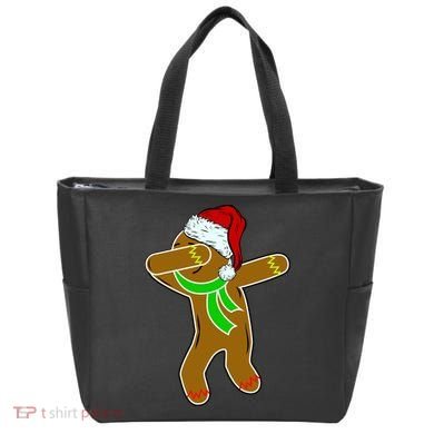 Dabbing Gingerbread Man Tote Bag