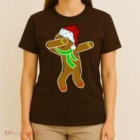 Dabbing Gingerbread Man T-Shirt thumb 4