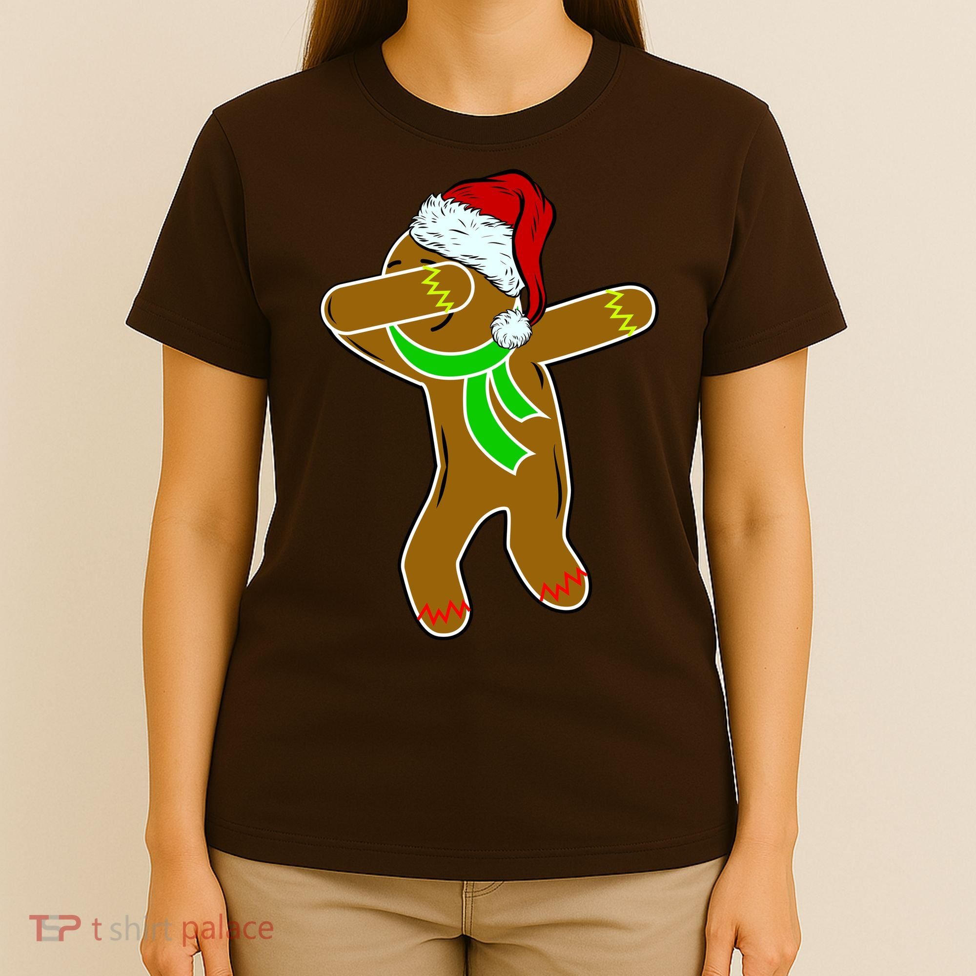 Dabbing Gingerbread Man T-Shirt