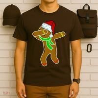 Dabbing Gingerbread Man T-Shirt thumb 6
