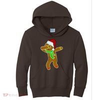 Dabbing Gingerbread Man Kids Hoodie thumb 0