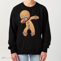 Dabbing Gingerbread Man Christmas  Women's Sweatshirt thumb 0