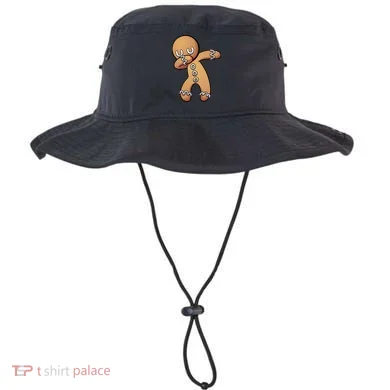 Dabbing Gingerbread Man Christmas  Bucket Hat