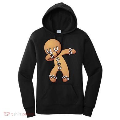 Dabbing Gingerbread Man Christmas  Women's Hoodie