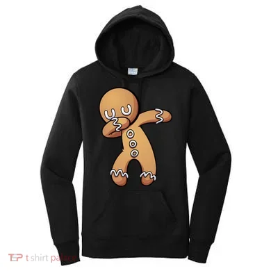 Dabbing Gingerbread Man Christmas  Women's Hoodie