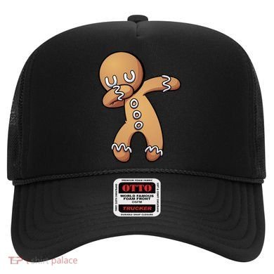 Dabbing Gingerbread Man Christmas  Hat