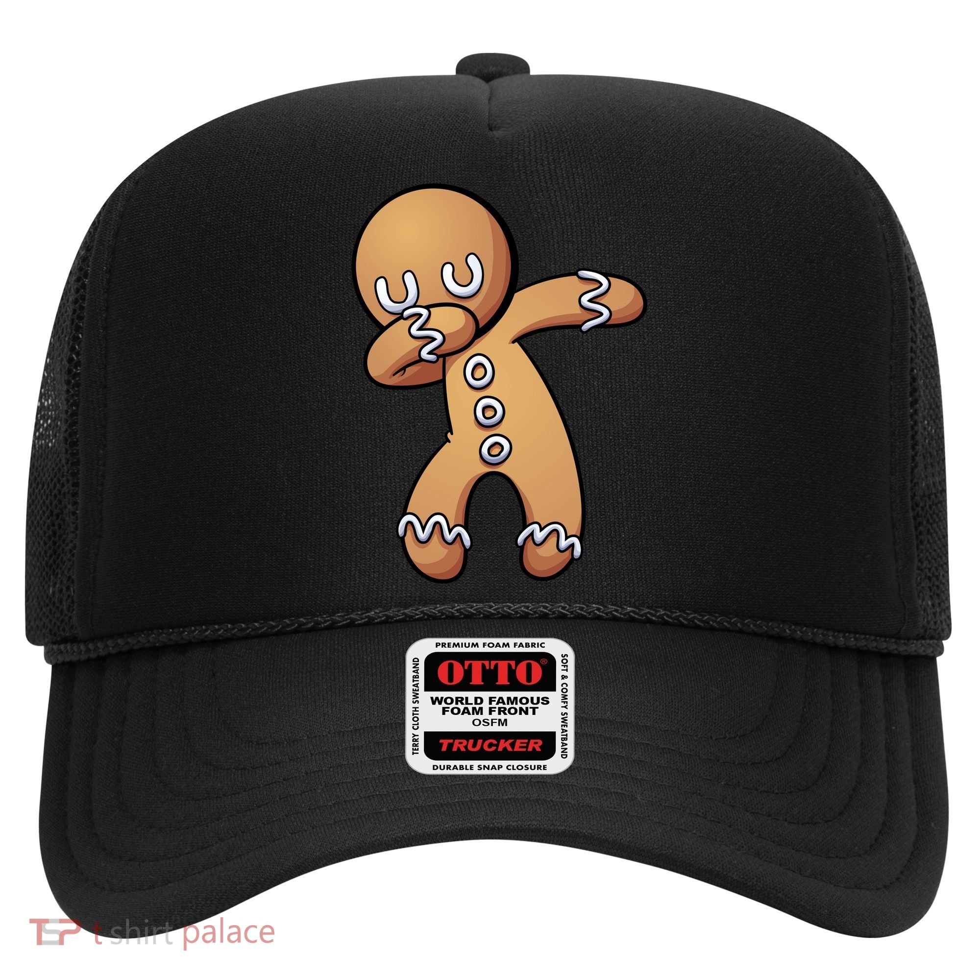 Dabbing Gingerbread Man Christmas  Hat
