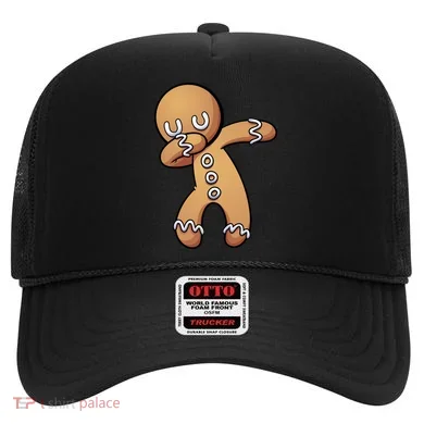 Dabbing Gingerbread Man Christmas  Hat