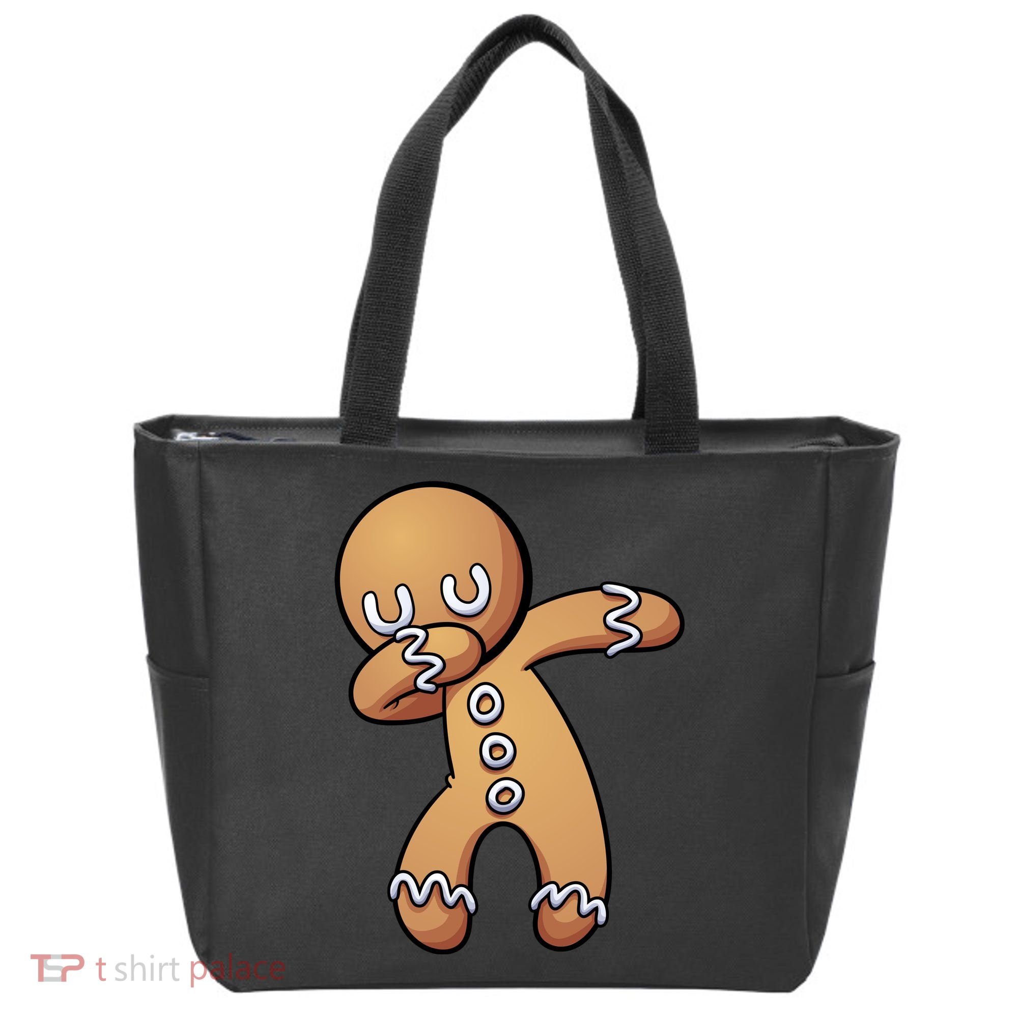 Dabbing Gingerbread Man Christmas  Tote Bag
