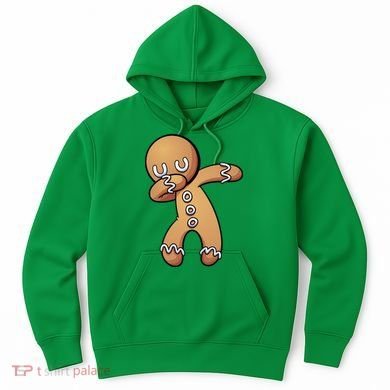 Dabbing Gingerbread Man Christmas  Hoodie
