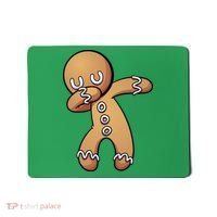 Dabbing Gingerbread Man Christmas  Mousepad thumb 0
