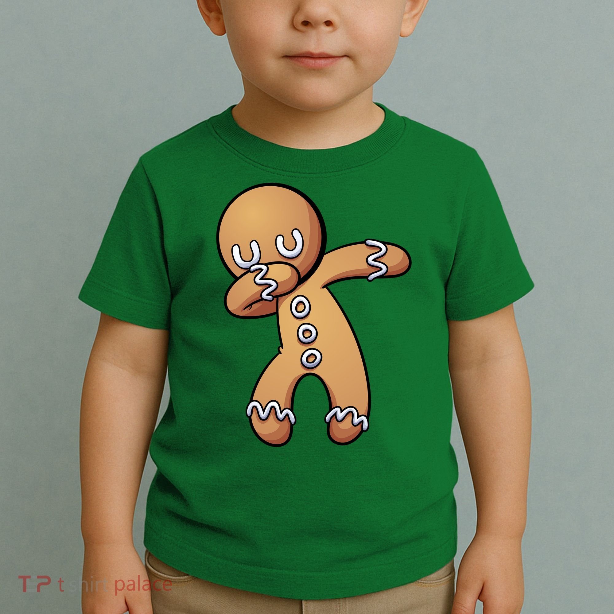 Dabbing Gingerbread Man Christmas  Toddler T-Shirt