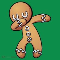 Dabbing Gingerbread Man Christmas  Women's T-Shirt thumb 6