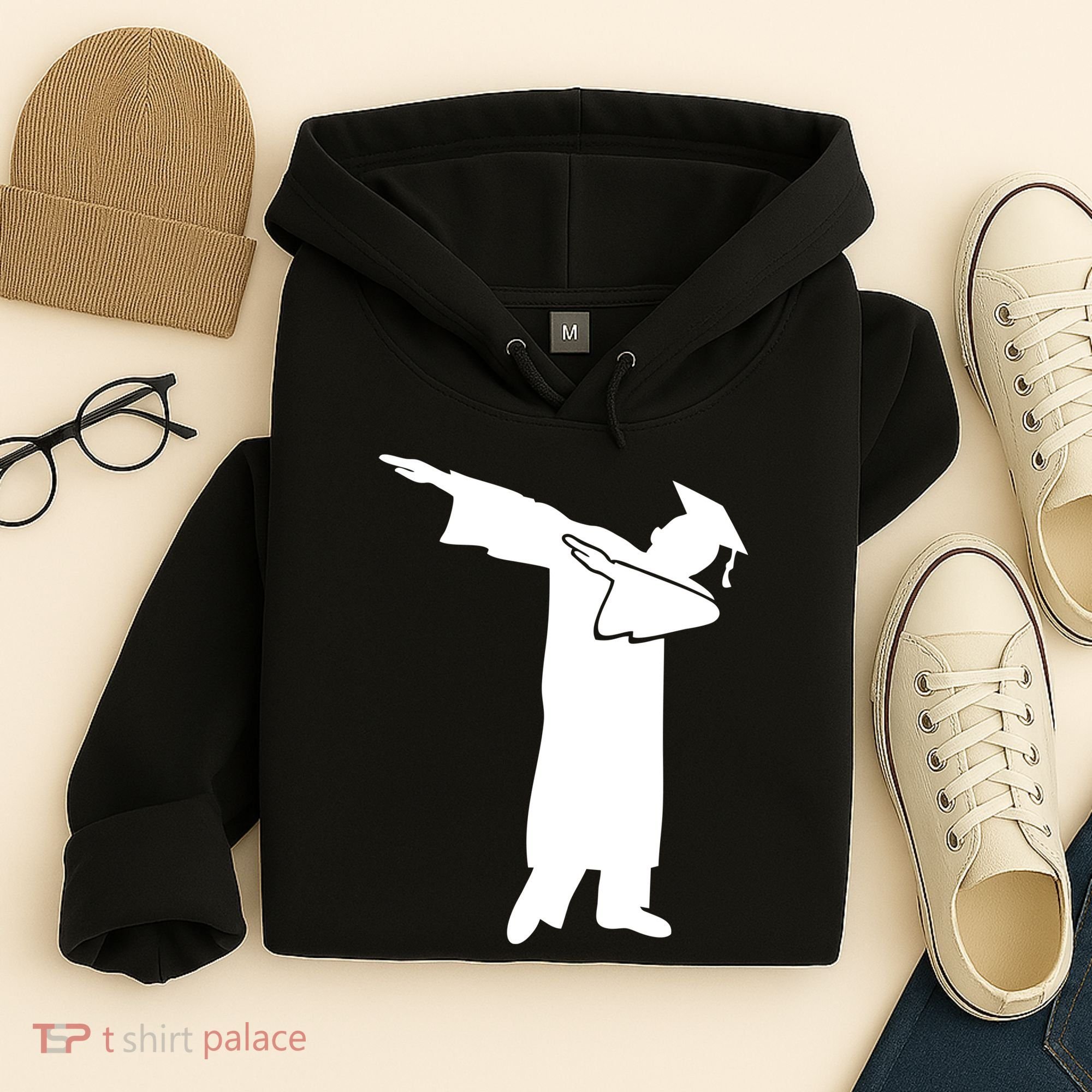 Dabbing Graduate Funny Graduation Hoodie