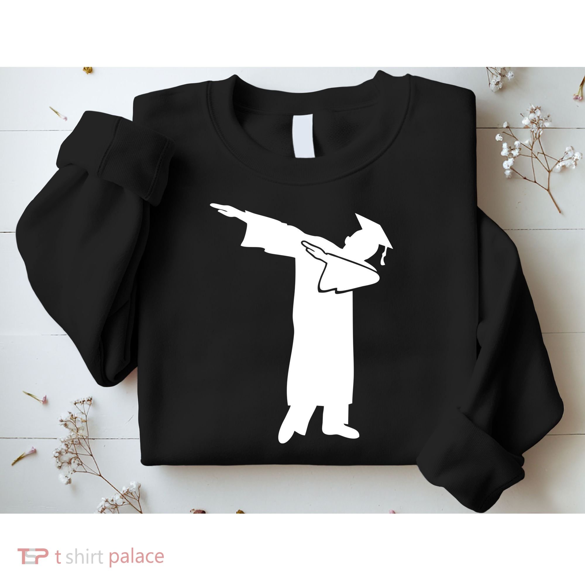 Dabbing Graduate Funny Graduation Sweatshirt