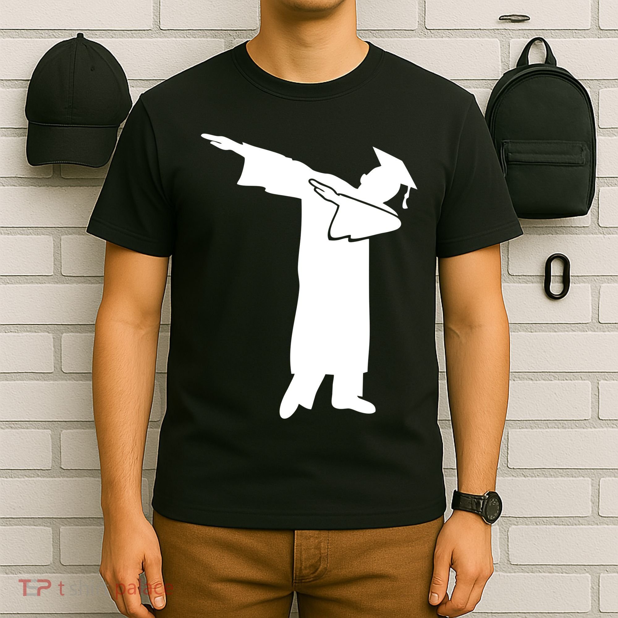 Dabbing Graduate Funny Graduation T-Shirt