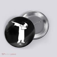 Dabbing Graduate Funny Graduation Button thumb 0